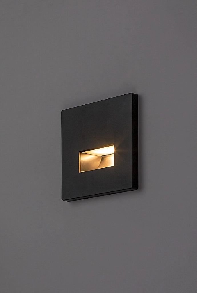 Faretto da incasso scala LED 1W nero Lunca Rabalux