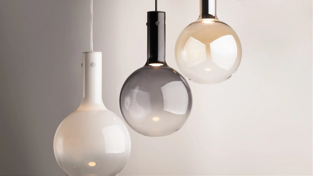 Lampada a sospensione Nebula Maytoni sfera vetro Ø20 LED 4W