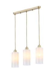 Lampada a sospensione Rabalux Panthea 3xE27 oro 170cm