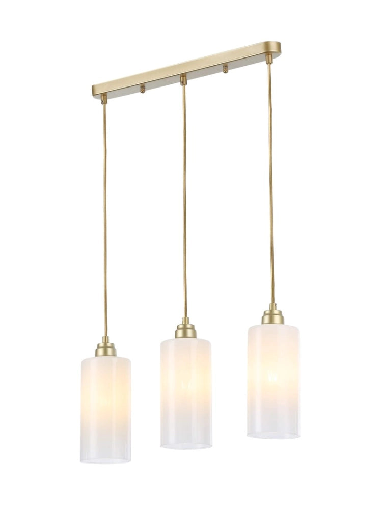 Lampada a sospensione Rabalux Panthea 3xE27 oro 170cm