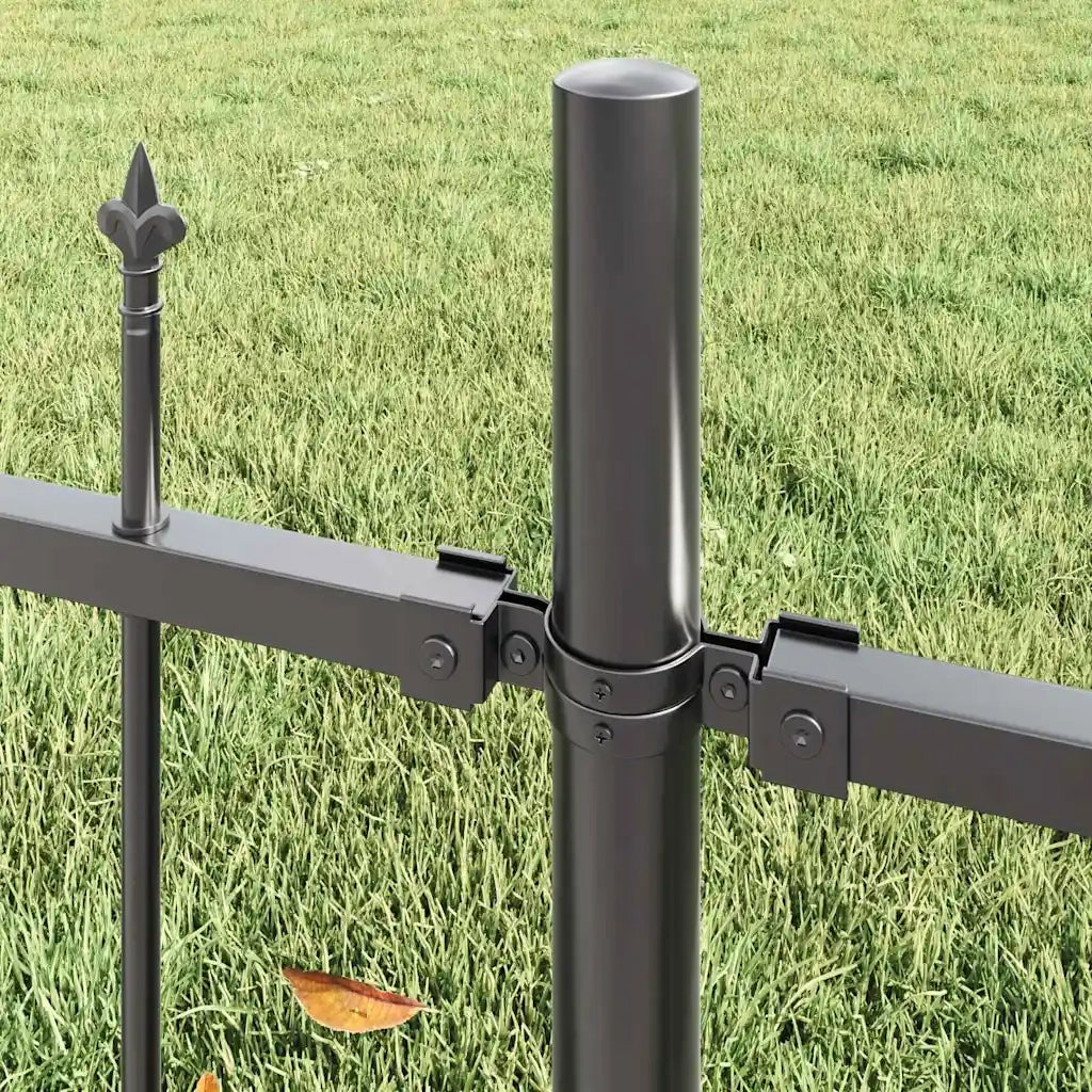 Recinzione per Giardino 5 pcs Grigio 170 x 215 cm 3360116