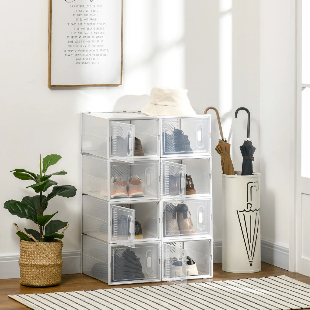 Armadio Scarpe Modulare ¨C Minimal ¨C 28x36x21 cm Trasparente