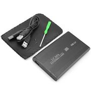Trade Shop - Case Box In Alluminio Per Hard Disk Esterno Ide 2.5 Con Usb 2.0 Custodia Hdd -