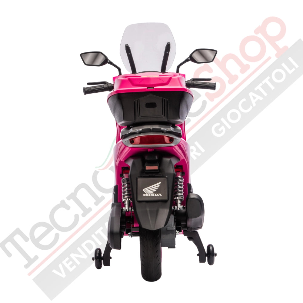 Moto Elettrica per Bambini Honda SH125 -Rosa