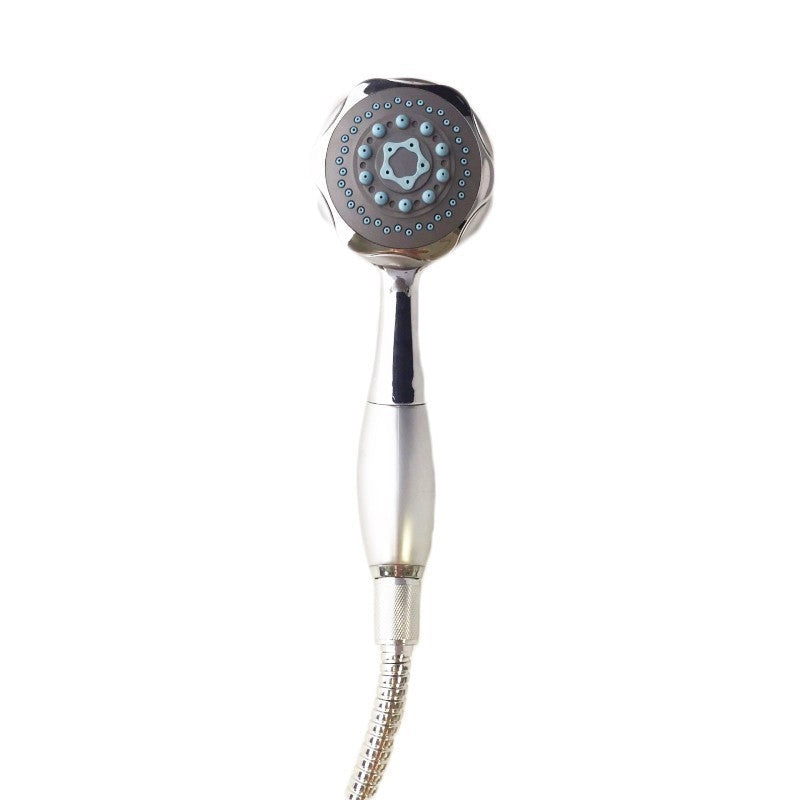 Kit Doccia Anticalcare Fiore Con Flessibile Doccia 120 cm Completo