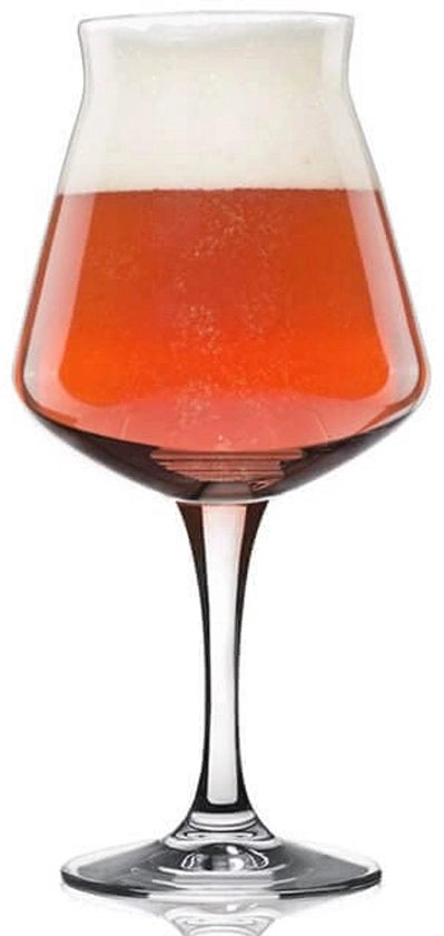 Set di Bicchieri di Vetro per Assaggi di Birra - Bicchieri di Birra Universali - Set da 6 pezzi