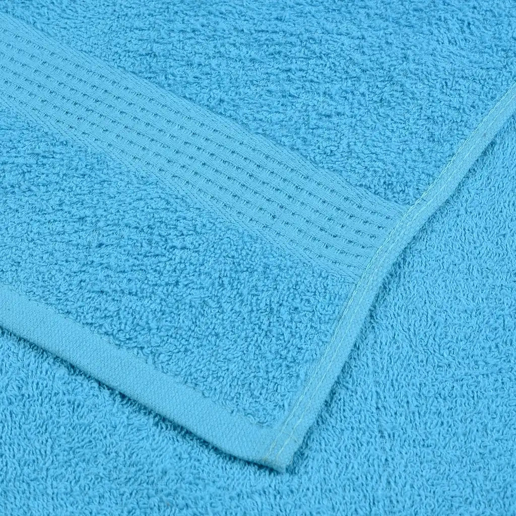 Asciugamani da doccia FROGN 10 pz | Teli per bagno Turchese 70x140 cm 360 g/m2