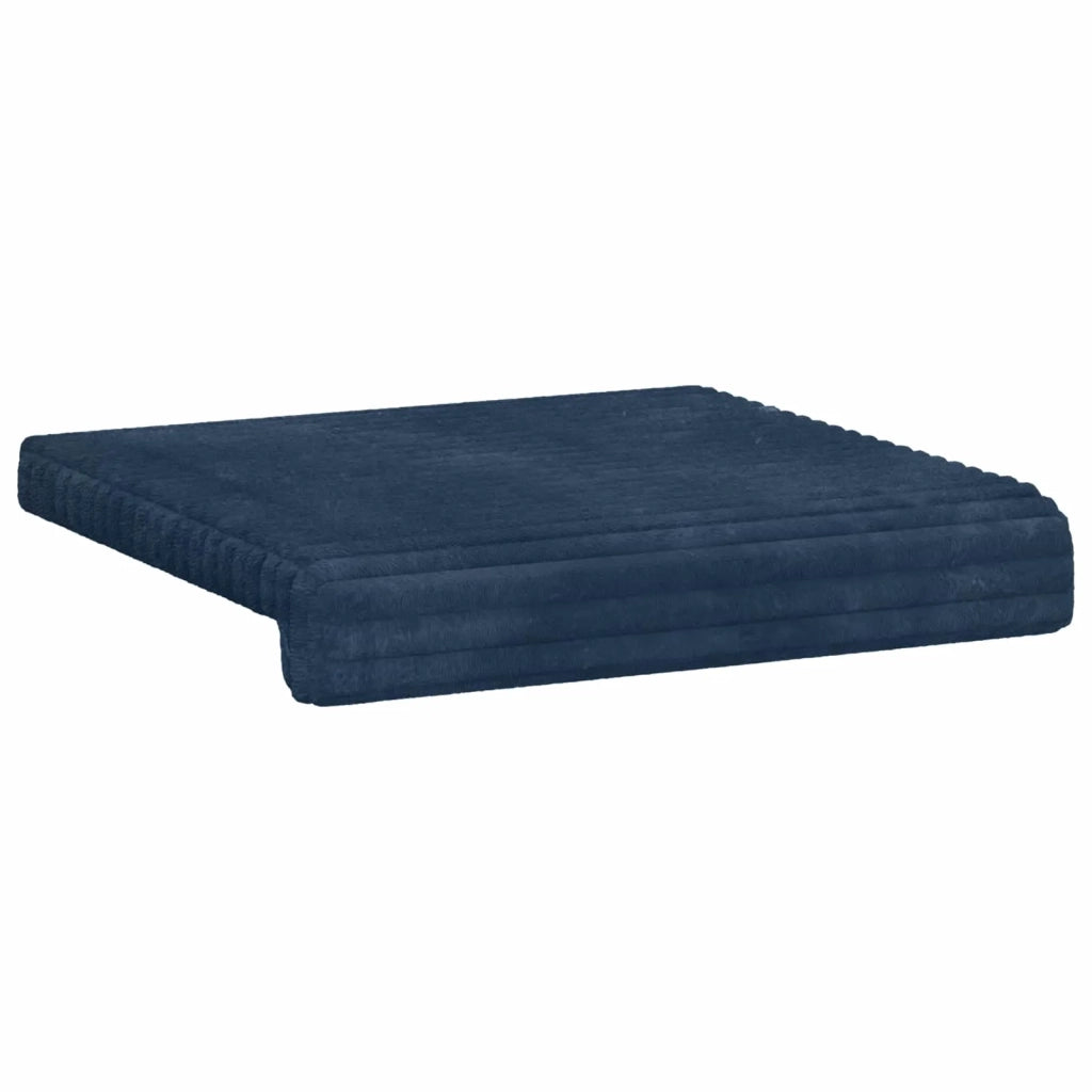 Cuscino per panchina 2 pcs Corduroy Morbido Blu navy 42043069