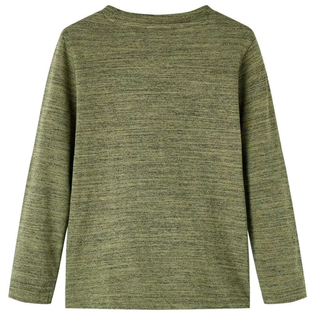 Maglietta da Bambino Maniche Lunghe Cachi M¨¦lange 104