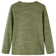 Maglietta da Bambino Maniche Lunghe Cachi M¨¦lange 104