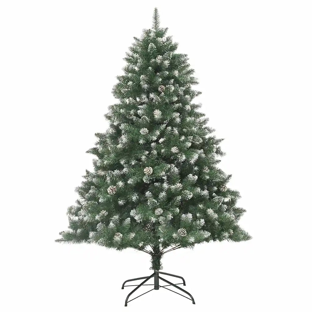Albero di Natale | Decorazioni natalizie artificiale con 300 LED Verde 210 cm
