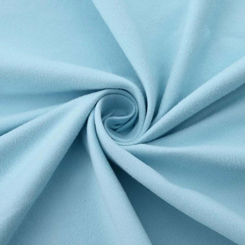 Asciugamani per lettino 2 pz | Teli per bagno Blu 210 x 75 cm
