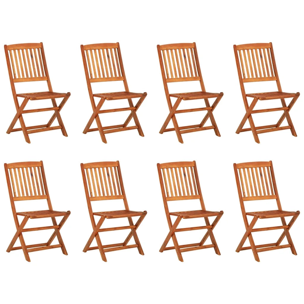 Set da Pranzo da Giardino 9 pz 220x90x75 cm Massello di Acacia 3086988