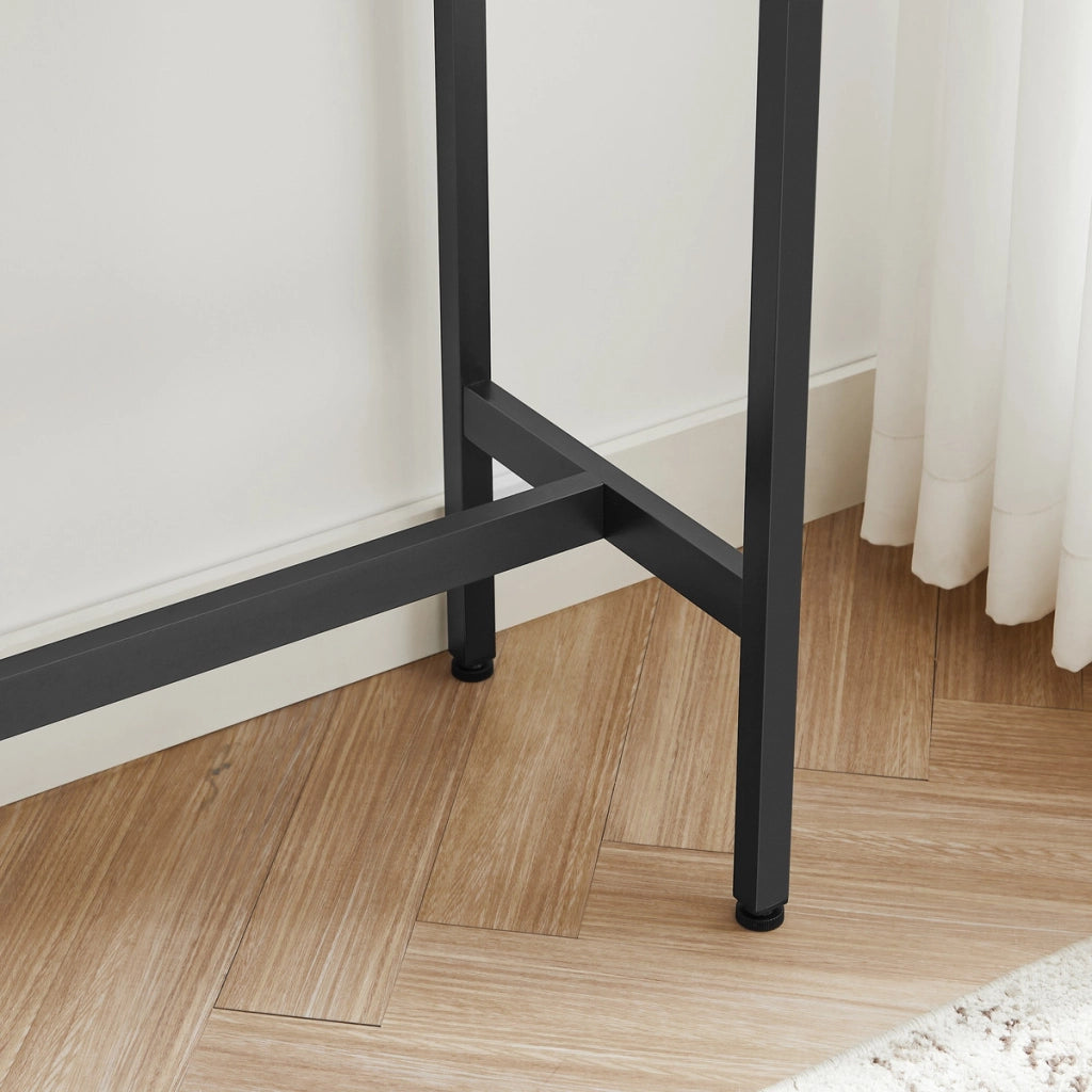 Set Bar Industriale con Tavolo e 2 Sgabelli Rovere Artisan