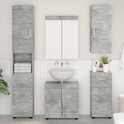Set di mobili per il bagno TULUM 5 pcs Grigio cemento 3398057