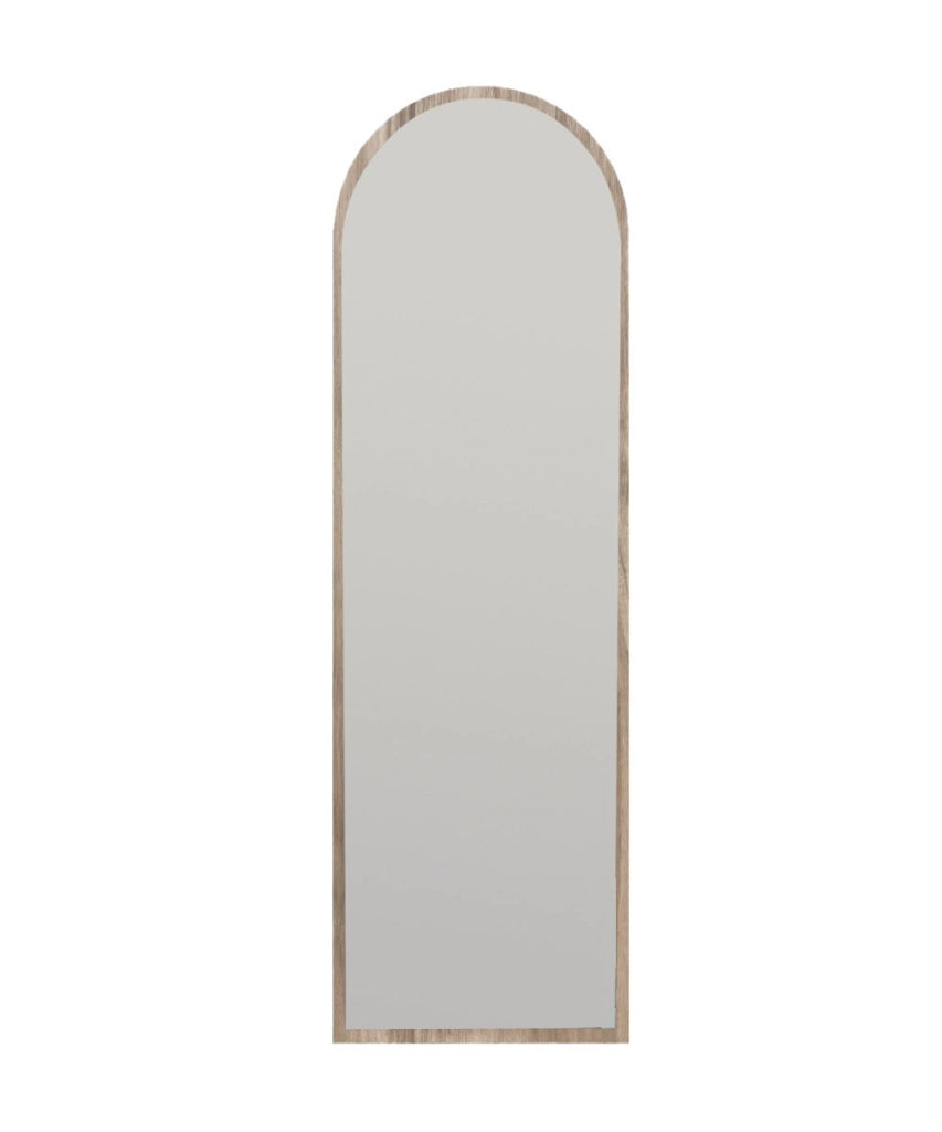 Specchio in legno "Emma" - 50 x 160 cm - Marrone