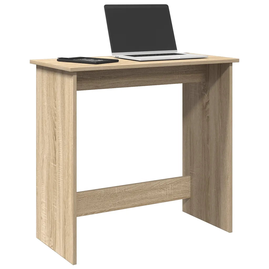 Scrivania Rovere Sonoma 80x40x75 cm in Legno Multistrato 860456
