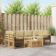 Set divani Legno di Acacia Massello 3391488