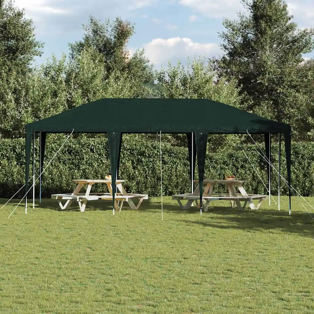 Tenda Party Verde 600 x 400 x 266 cm Polietilene e Acciaio 42003432