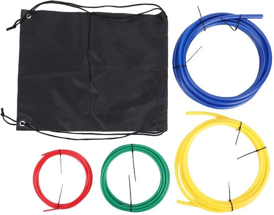Set di Buisbuiger 4 pezzi - Materiale PE - Lunghezza 1,2 m - Codice colore - Flessibile - Duraturo - Buisbuiger