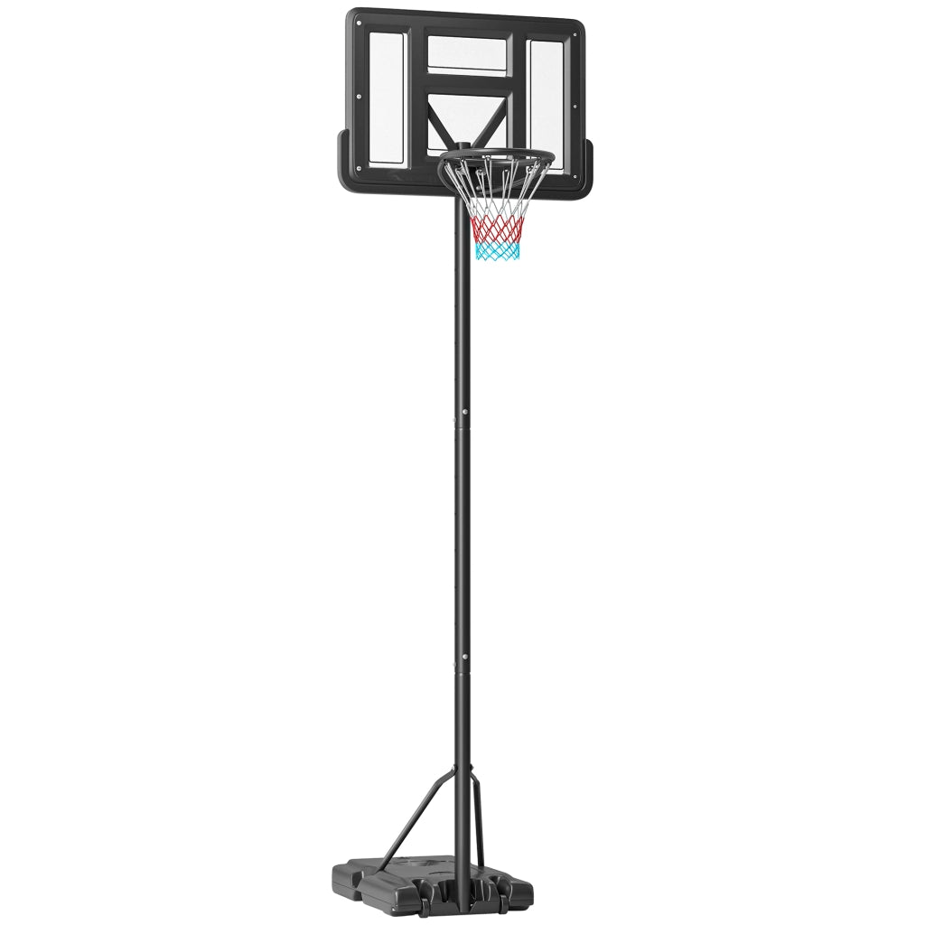 Canestro da Basket Regolabile ¨C Xylo ¨C Altezza 2,30-3,05 m con Ruote e Base Riempibile