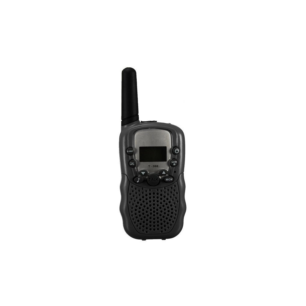 Trade Shop - Coppia Ricetrasmittenti Walkie Talkie 2 Multi Canali Wireless 5 Km Torcia T-388 -