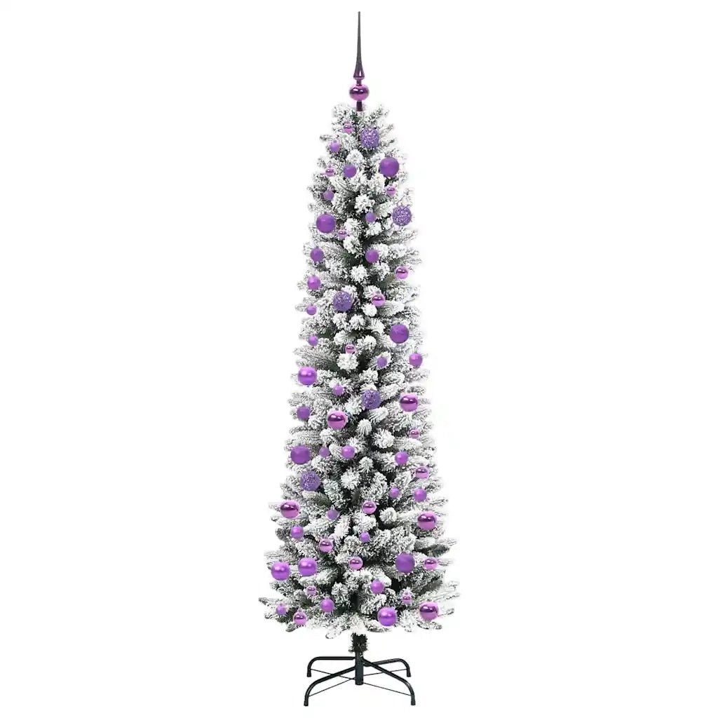Albero di Natale artificiale con 300 LED Bianco 180 cm 3396111