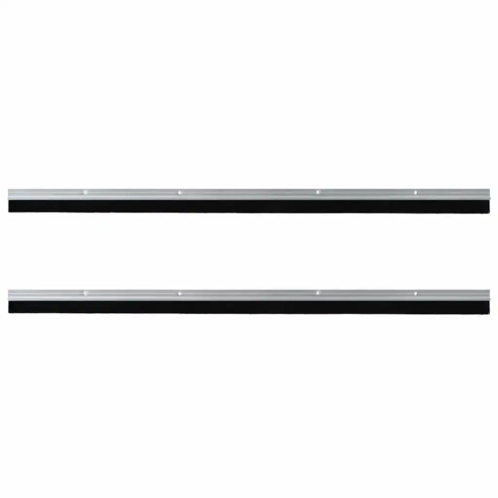 Spazzole per porte a vite 2 pcs Argento 100 cm 42019486