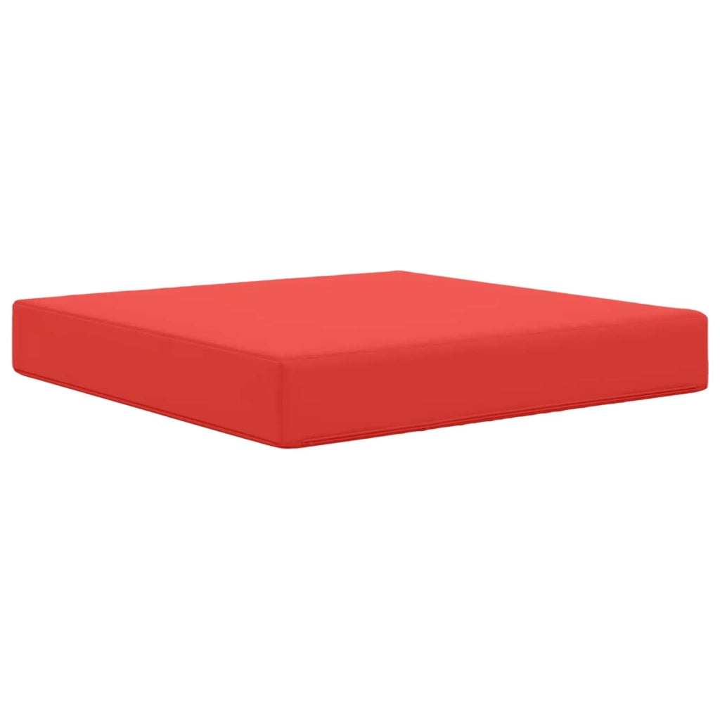 Cuscino per divano da esterno Rosso 60 x 60 x 8 cm Poliestere 900699
