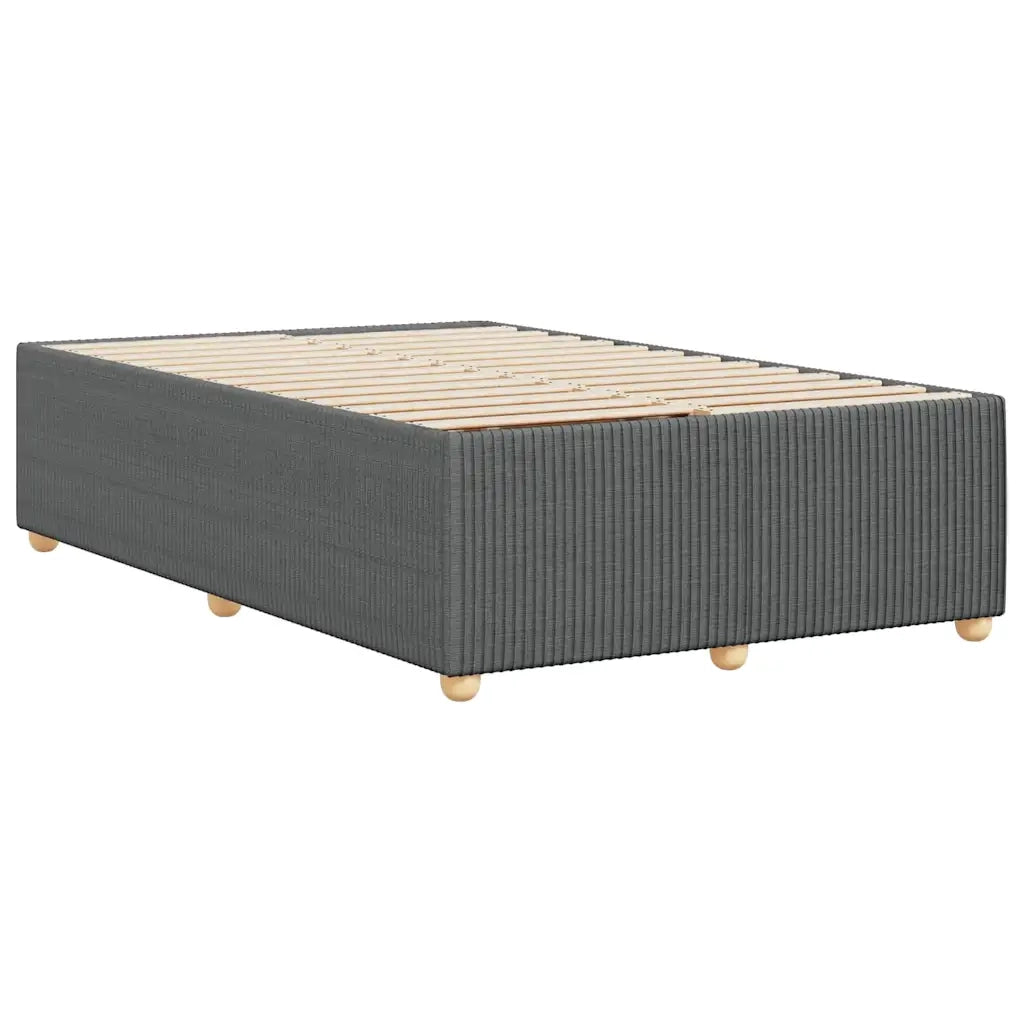 Giroletto senza Materasso Grigio Scuro 120x200 cm Tessuto