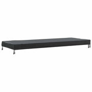Copertura Tavolo Tinta unita Nero 262 x 102 x 15 cm Tessuto