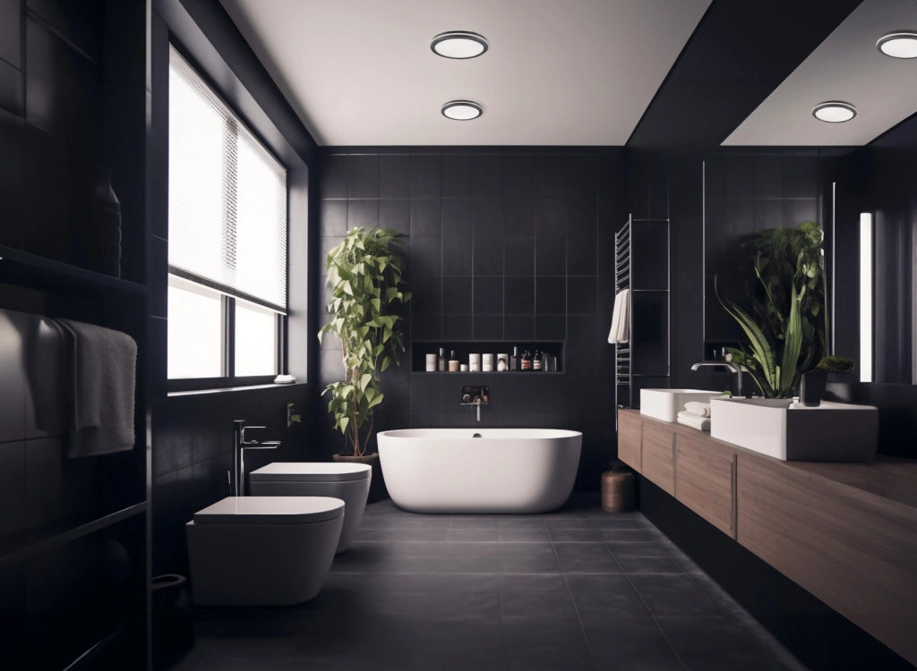 Plafoniera LED Kanlux BENO CCT 18W 22cm bianca IP65