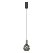 Lampada a sospensione Italux Aria LED cromo Ø10 MD17012002-1A