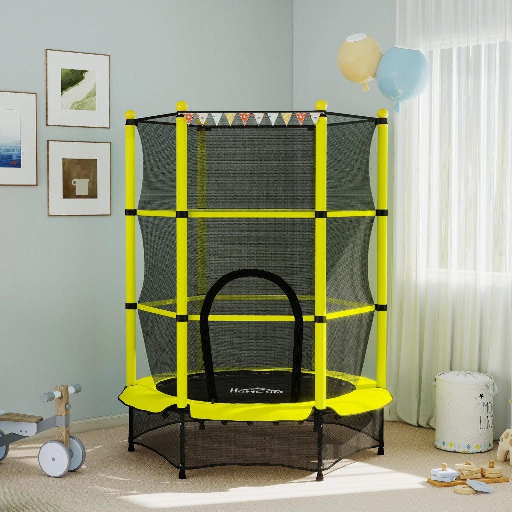 Letto a Soppalco con Rete di Sicurezza ¨C Zephmum ¨C ?140 cm Giallo