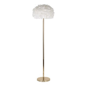 Lampadelle A Da Terra Feathers Slim Bianca cm ø 43x170