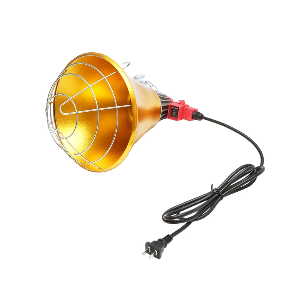 Lampada riscaldante a infrarossi per polli, animali 230V