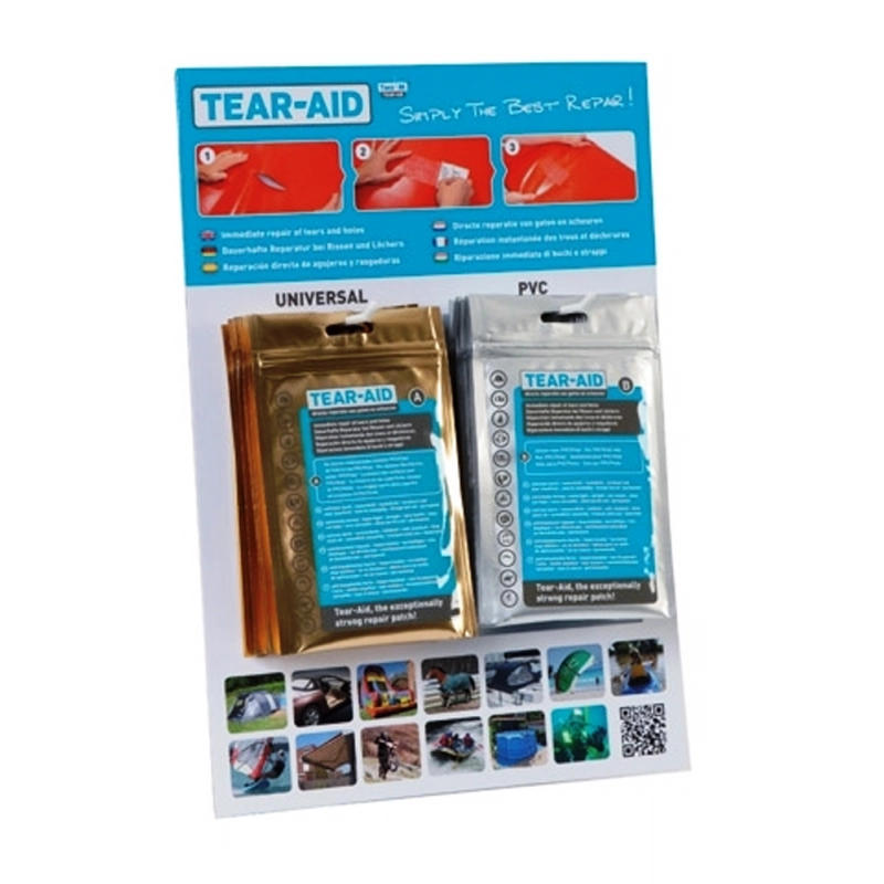 ESPOSITORE TEAR AID KIT COMPLETO