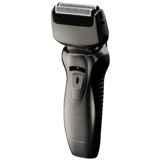 Panasonic ES-RW33-H503 Rasoio elettrico uomo Wet Dry 2 testine autonomia 21 min colore Grigio Scuro