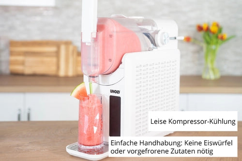 Unold Slush-Eismaschine Susi 48940 Gelatiera compressore 2 L 220 W Bianco