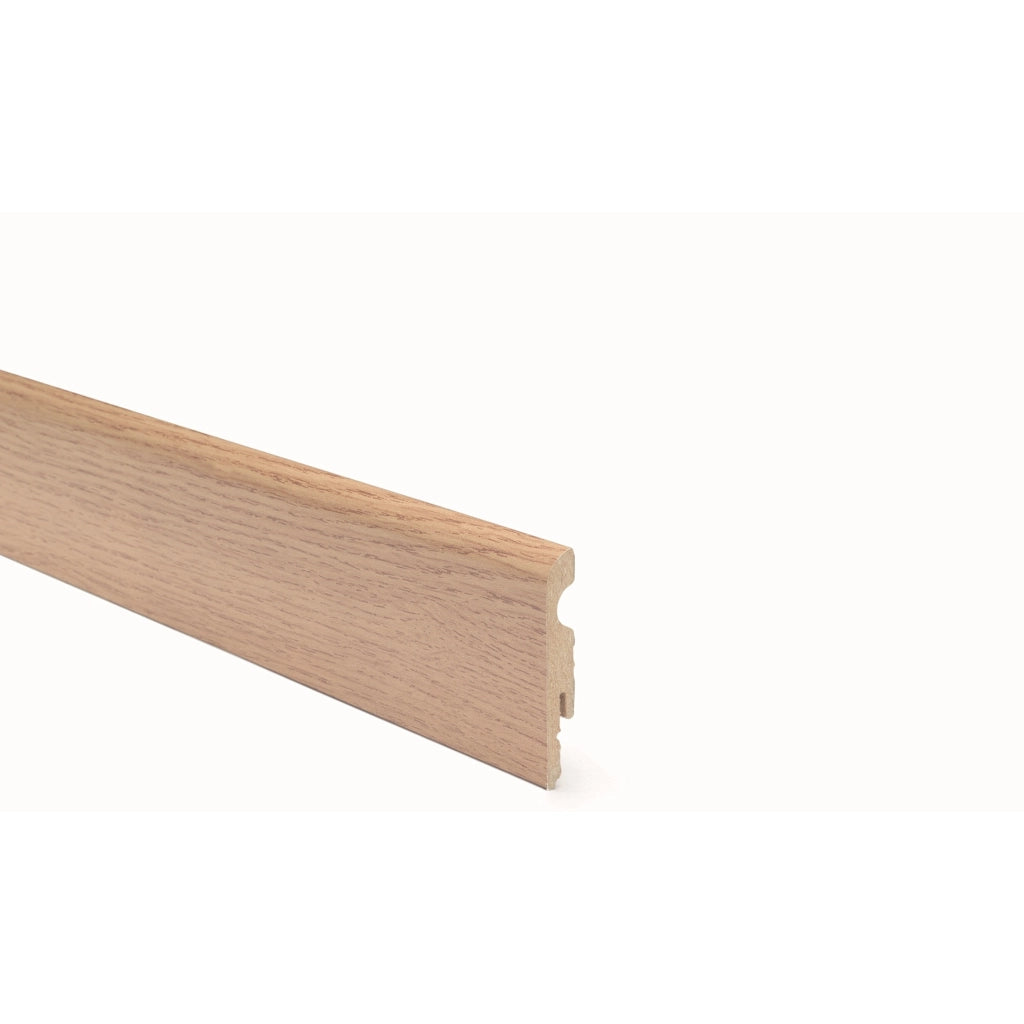 BATTISCOPA MDF 80X10X2400MM COLOR ROVERE