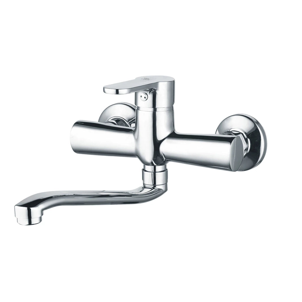 Miscelatore monocomando lavello a muro DH cromo