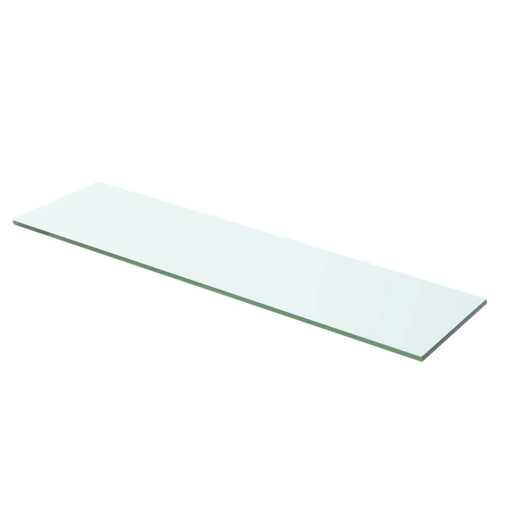 Pannello per mensola in vetro trasparente 60 x 12 cm 2702187/2