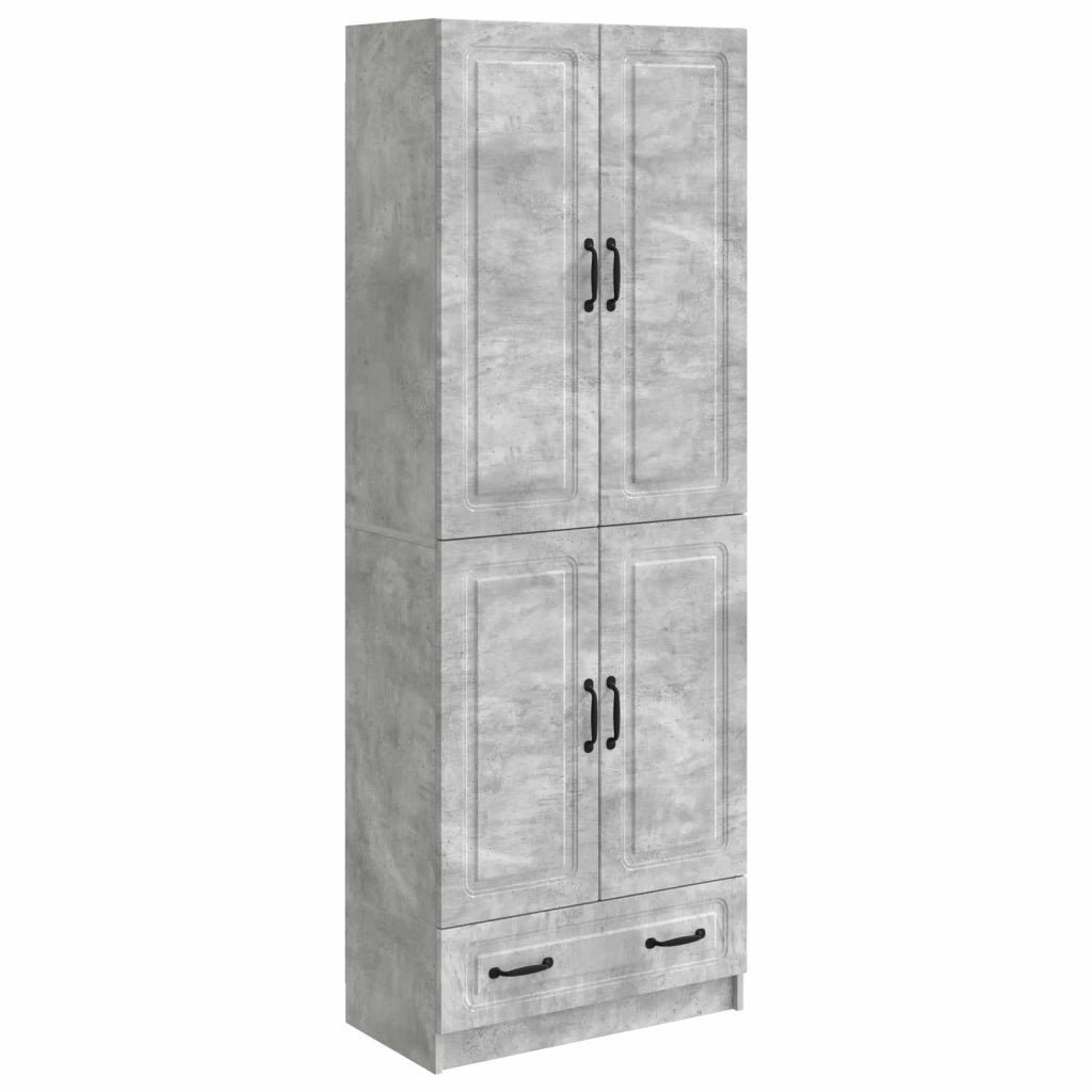 Set di armadi 2 pz Grigio Cemento Legno ingegnerizzato 3416937