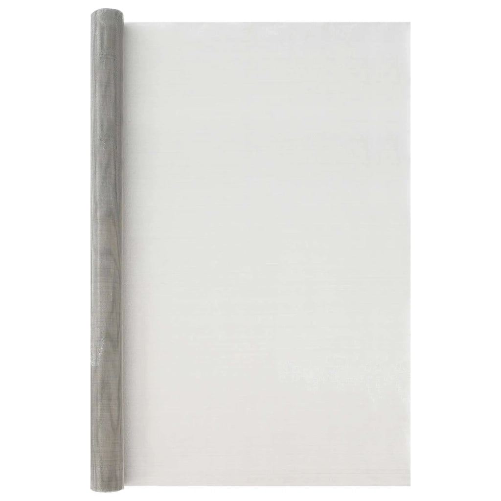 Rete per schermatura 120 x 500 cm 20 Mesh Argento 42039542
