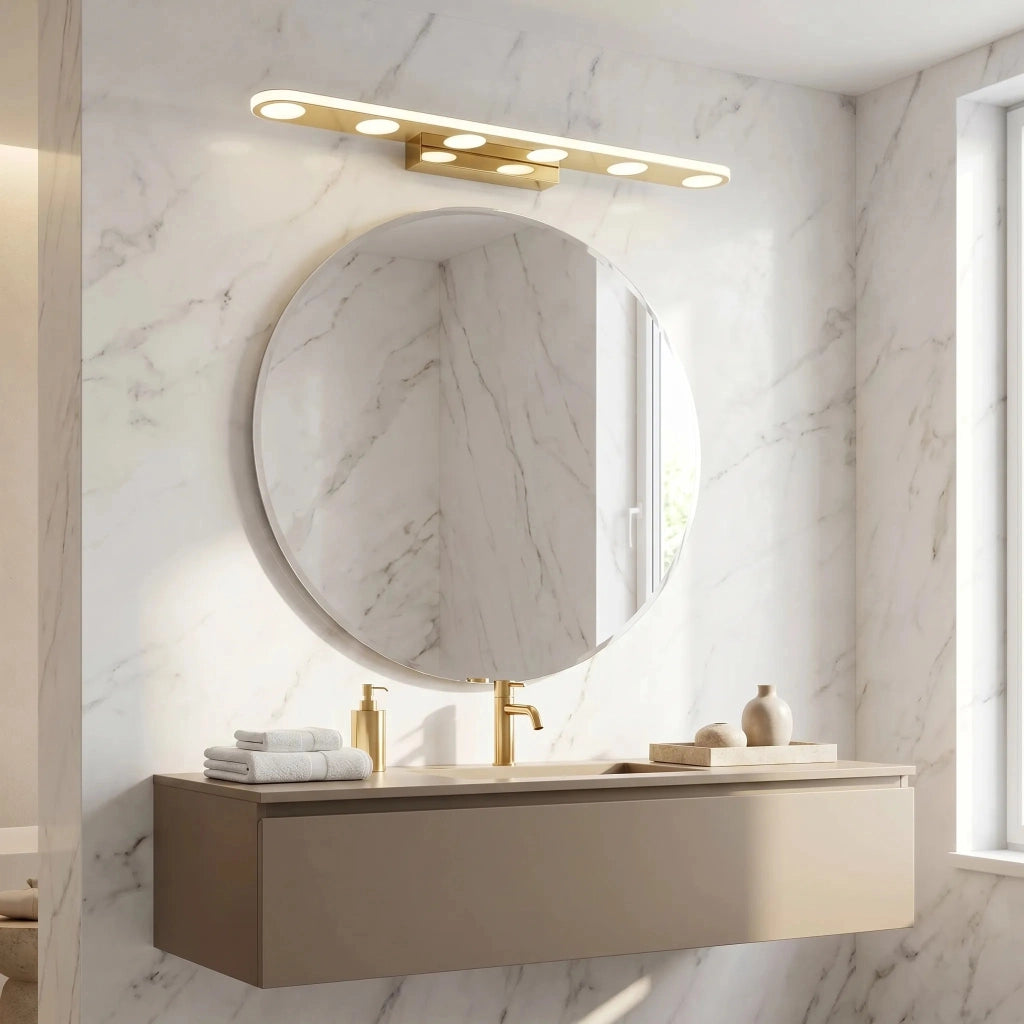 Applique Da Bagno Led Swe057-w Gold