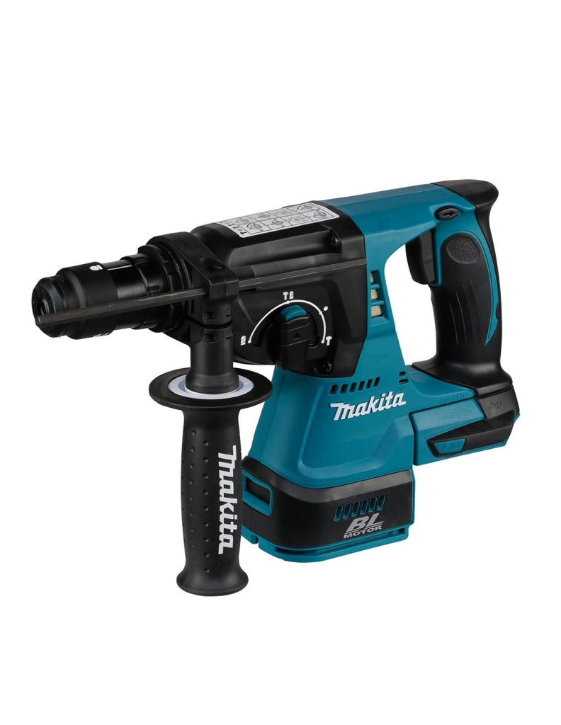 MAKITA Kit DLX4104TJ1 (DHP481 + DHR243 + DTD153 + DGA513 + 3 x 5,0 Ah + DC18RC + MAKPAC 3 + MAKPAC 4)
