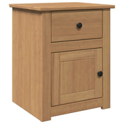 Comodino | Armadio da Notte | Mobiletto da notte PANAMA 46x40x57 cm in Legno Massello di Pino