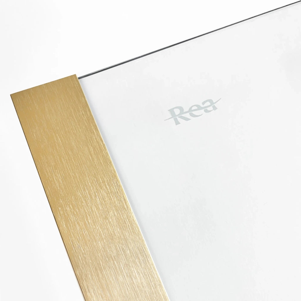 Cabina Doccia Rea Montana Gold Brush 130x80