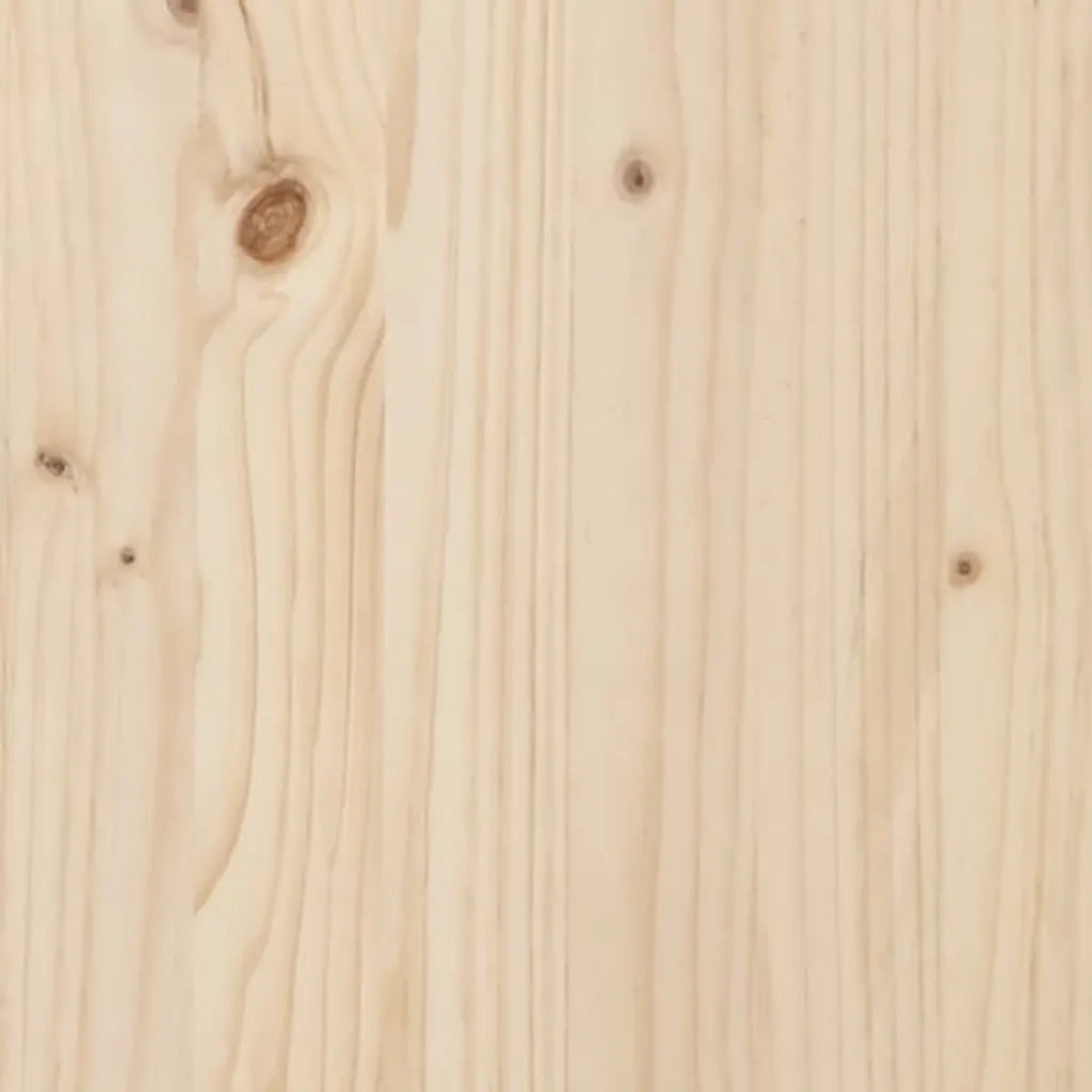 Giroletto senza Materasso in Legno Massello 200x200 cm 814904