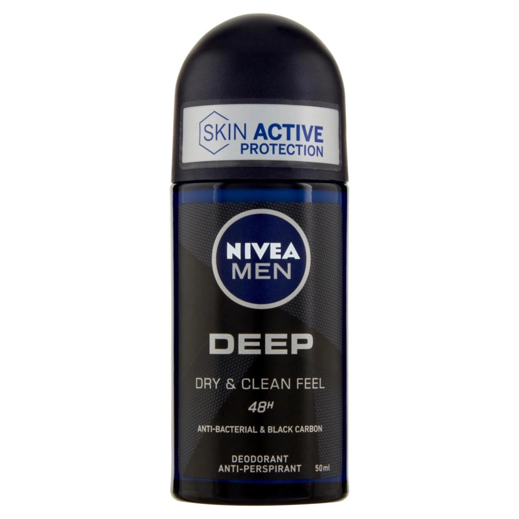 NIVEA DEODORANTE ROLL ON 50 ML MEN SUPERBLACK